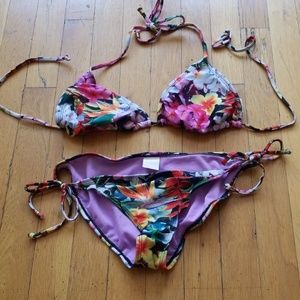 Floral 2 Piece Bikini Set
